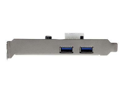 Startech : CARTE CONTROLEUR PCIE VERS 2 PORTS USB 3.0 - UASP / ALIM LP4