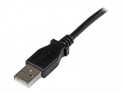 Startech : CABLE IMPRIMANTE USB 2.0 A VERS USB B COUDE A GAUCHE M/M 2 M