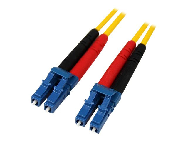 Startech : CABLE RESEAU FIBRE OPTIQUE LC VERS LC 9/125 DUPLEX MONOMODE 1M