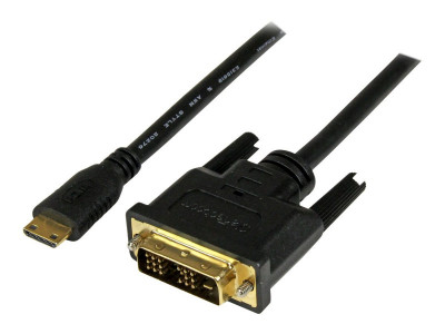 Startech : CABLE ADAPTATEUR MINI HDMI VERS DVI-D MALE / MALE - 1 M