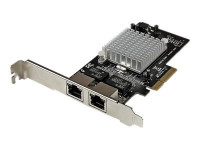 Startech : CARTE RESEAU PCIE 2 PORTS RJ45 ADAPTATEUR NIC GIGABIT ETHERNET