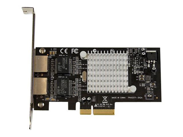StarTech.com Carte réseau PCI Express à 2 ports RJ45 10GBase-T