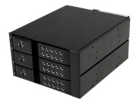 Startech : 3 BAY 3.5IN SATA / SAS HDD TRAYLESS MOBILE RACK BACKPLANE Startech : 3 BAY 3.5IN SATA / SAS HDD TRAYLESS MOBILE RACK BACKPLANE