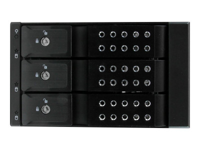 Startech : 3 BAY 3.5IN SATA / SAS HDD TRAYLESS MOBILE RACK BACKPLANE