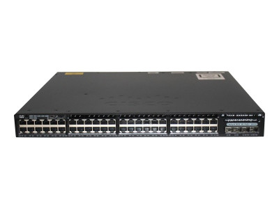 Cisco : CISCO CATALYST 3650 48 PORT FULL POE 4X1G UPLINK LAN BASE (10.39kg)