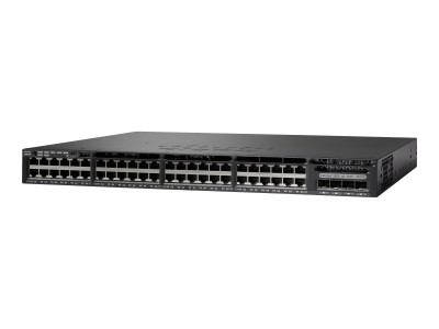 Cisco : CISCO CATALYST 3650 48 PORT POE 4X1G UPLINK LAN BASE (10.16kg)