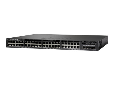 Cisco : CISCO CATALYST 3650 48 PORT POE 4X1G UPLINK IP BASE (10.21kg)