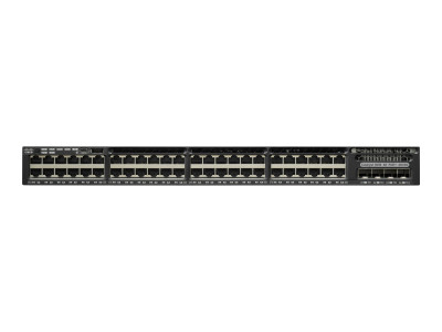 Cisco : CISCO CATALYST 3650 48 PORT POE 4X1G UPLINK IP BASE (10.21kg)