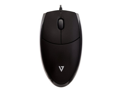 V7 : V7 MOUSE OPTICAL ALL BLK USB 3 BUTTON WHEEL 1000DPI