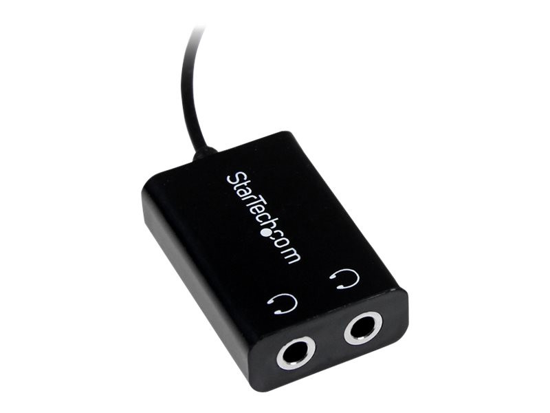 StarTech.com Adaptateur casque/micro sur port Jack 3.5 mm - Adaptateur  audio - Garantie 3 ans LDLC