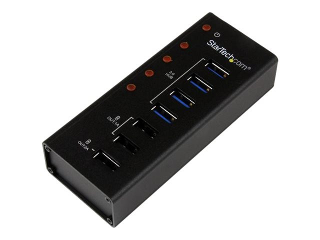 Startech : HUB USB 3.0 ALIMENTE de 4 PORTS avec 3 PORTS de