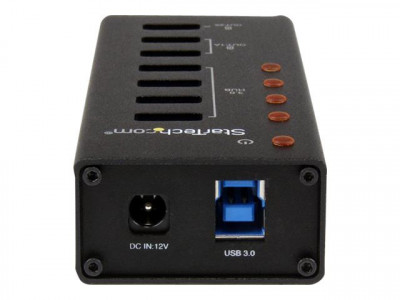 Startech : HUB USB 3.0 ALIMENTE de 4 PORTS avec 3 PORTS de recharge USB