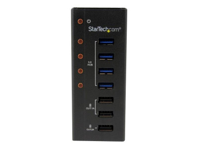 Startech : HUB USB 3.0 ALIMENTE de 4 PORTS avec 3 PORTS de recharge USB