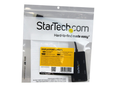 Startech : ADAPTATEUR MINI DP VERS VGA / VERS DVI-D ACTIF 91 CM - NOIR