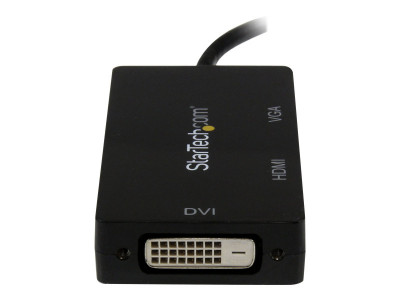 Startech : ADAPTATEUR MINI DP VERS VGA / VERS DVI-D ACTIF 91 CM - NOIR