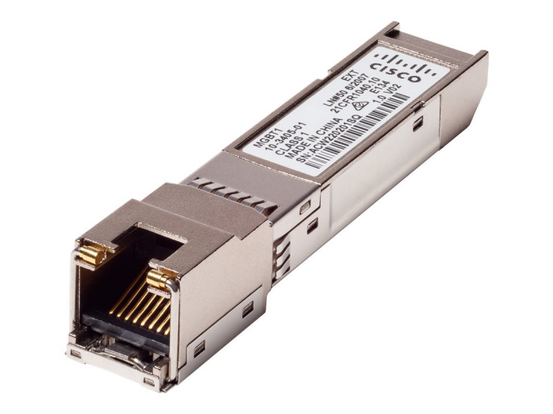 Linksys : GIGABIT ETHERNET 1000 BASE-T MINI-GBIC SFP TRANSCEIVER