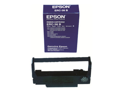 Epson : Ruban Noir ECR-38 TM300