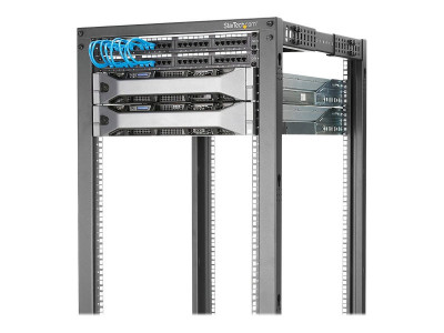 Startech : RACK SERVEUR 42U 4 MONTANTS - BATI RACK A PROFONDEUR REGLABLE (38.40kg)