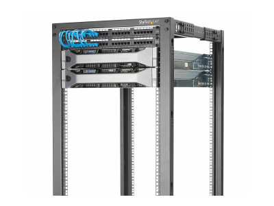 Startech : RACK SERVEUR 42U 4 MONTANTS - BATI RACK A PROFONDEUR REGLABLE (38.40kg)