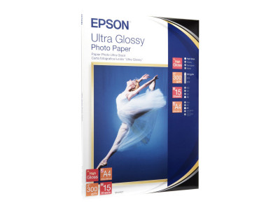 Epson : ULTRA GLOSSY Photo papier A4 R200/R300/R320/R800/RX425/RX500
