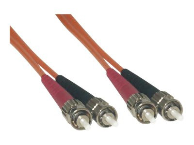 MCL Samar : ST / ST MULTIMODE DUPLEX 50/125 OM2 OPTICAL FIBER - 2M