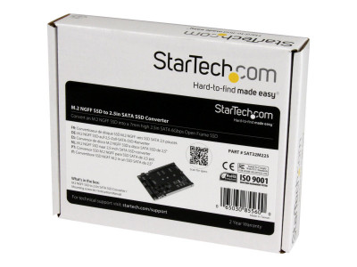 Startech : ADAPTER M.2 NGFF SSD SATA 2 5