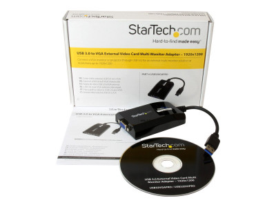 Startech : ADAPTATEUR VIDEO USB 3.0 VERS VGA pour MAC et PC - 1920X1200