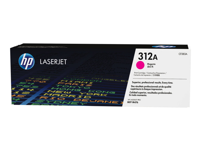 HP : Cartouche Toner LaserJet 312A Magenta (2700 pages)