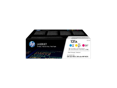 HP : Cartouche Toner 131A CYM TRI-pack