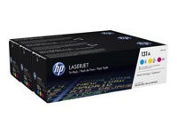 HP : Cartouche Toner 131A CYM TRI-pack