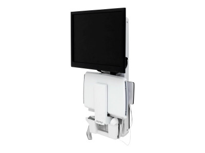 Ergotron Station murale assis-debout StyleView® Vertical Lift (blanc)