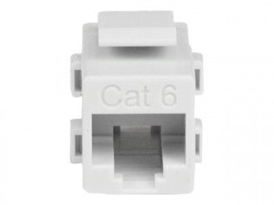 Startech : CAT6 RJ45 COUPLER WHITE - RJ45 KEYSTONE JACK CAT.6 F pour