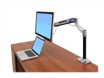 Ergotron : LX HD SIT-STAND DESK MOUNT LCD ARM POLISHED