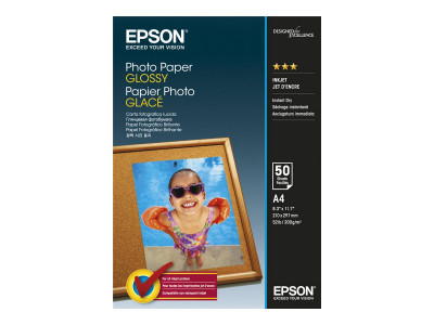 Epson : PHOTO papier GLOSSY A4 50 SHEETS