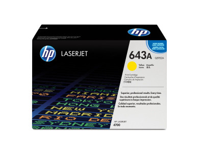 HP cartouche toner Jaune 10K pour CLR LaserJet 4700