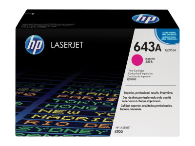 HP : cartouche toner MAGENTA10K pour CLR LaserJet 4700
