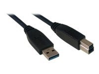 MCL Samar : CABLE USB 3.0 TYPE A / B MALE 1M Noir