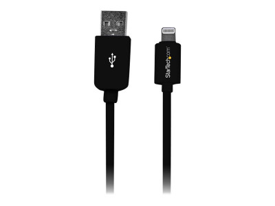 Startech : CABLE APPLE LIGHTNING VERS USB pour IPHONE IPOD IPAD 3M NOIR