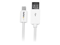 Startech : CABLE APPLE LIGHTNING VERS USB pour IPHONE IPOD IPAD 3M BLANC