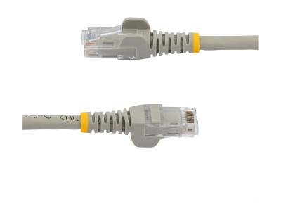 Startech : CABLE RESEAU RJ45 CAT 6 GIGABIT UTP SANS CROCHET GRIS 3M