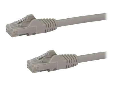 Startech : CABLE RESEAU RJ45 CAT 6 GIGABIT UTP SANS CROCHET GRIS 3M