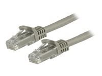 Startech : CABLE RESEAU RJ45 CAT 6 GIGABIT UTP SANS CROCHET GRIS 3M