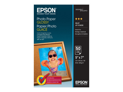 Epson : PHOTO papier GLOSSY 13X18CM 50 feuilles