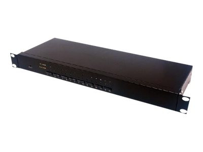 MCL Samar : 16 PORTS KVM SWITCH - PS2/USB + VGA - OSD FUNCTION - avec CABLES