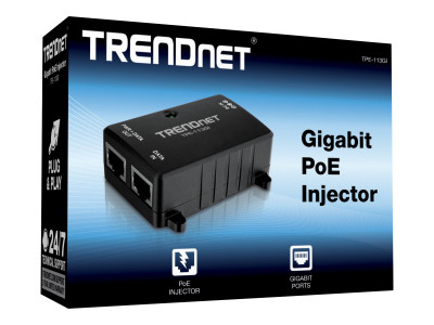 TrendNet : GIGABIT POWER OVER ETHERNET (POE) INJECTOR