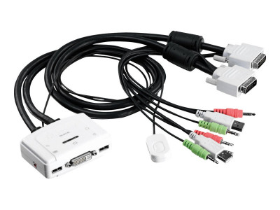 TrendNet : 2-PORT DVI AUDIO KVM SWITCH