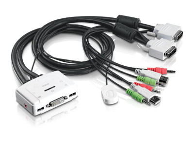 TrendNet : 2-PORT DVI AUDIO KVM SWITCH