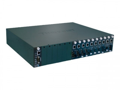 TrendNet : 16 SLOTS CHASSIS SYSTEM pour FIBER CONVERTER (8.79kg)