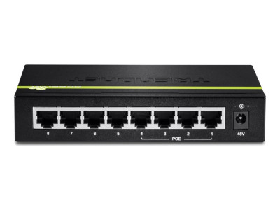 TrendNet : 8 PORT 4X10/100 4 POE POE SWITCH