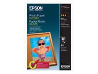 Epson : PHOTO papier GLOSSY A3 20 SHEETS